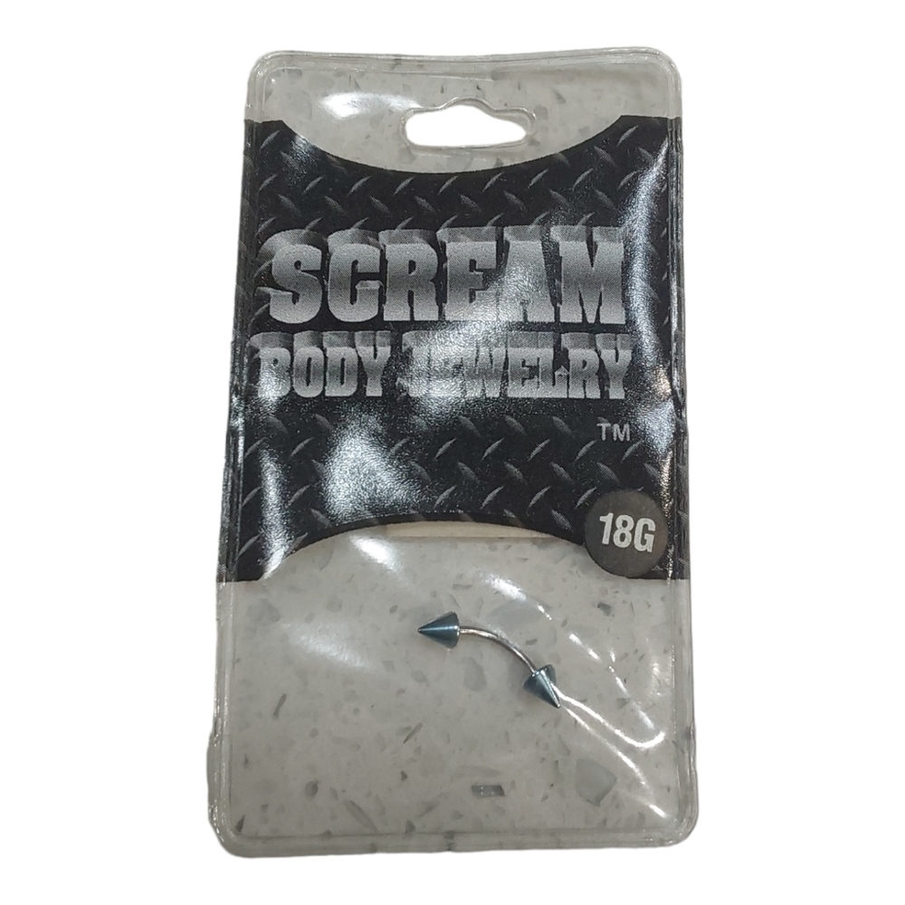 X Scream Body Eyebrow Jewelry Men Or Women's (18G)
